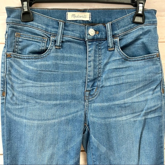 Madewell High Rise Roadtripper Crop Skinny Jeans in Declan Wash - Picture 2 of 13